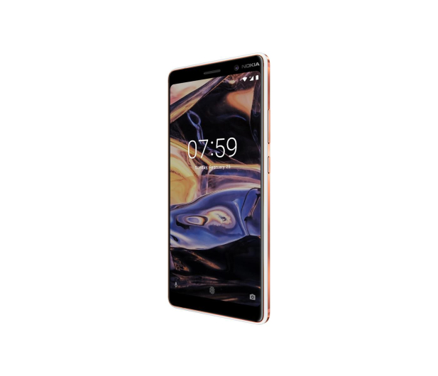 Nokia 7 Plus Dual SIM biało-miedziany - 424505 - zdjęcie 5